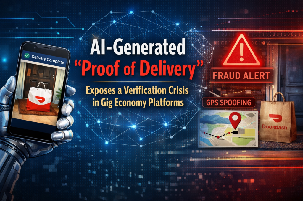 AI-Generated “Proof of Delivery” Exposes a Verification Crisis in Gig Economy&nbsp;Platforms