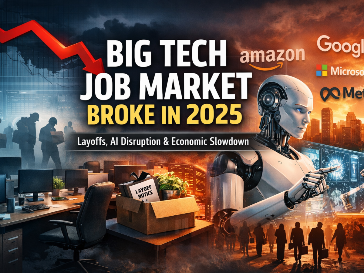 Big Tech’s Broken Job Market: 2025 Exposed the Cost of Overhiring, AI Hype, and Corporate&nbsp;Retrenchment