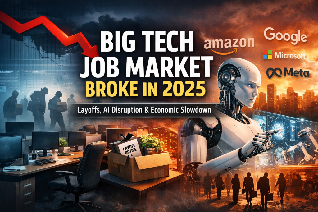 Big Tech’s Broken Job Market: 2025 Exposed the Cost of Overhiring, AI Hype, and Corporate&nbsp;Retrenchment