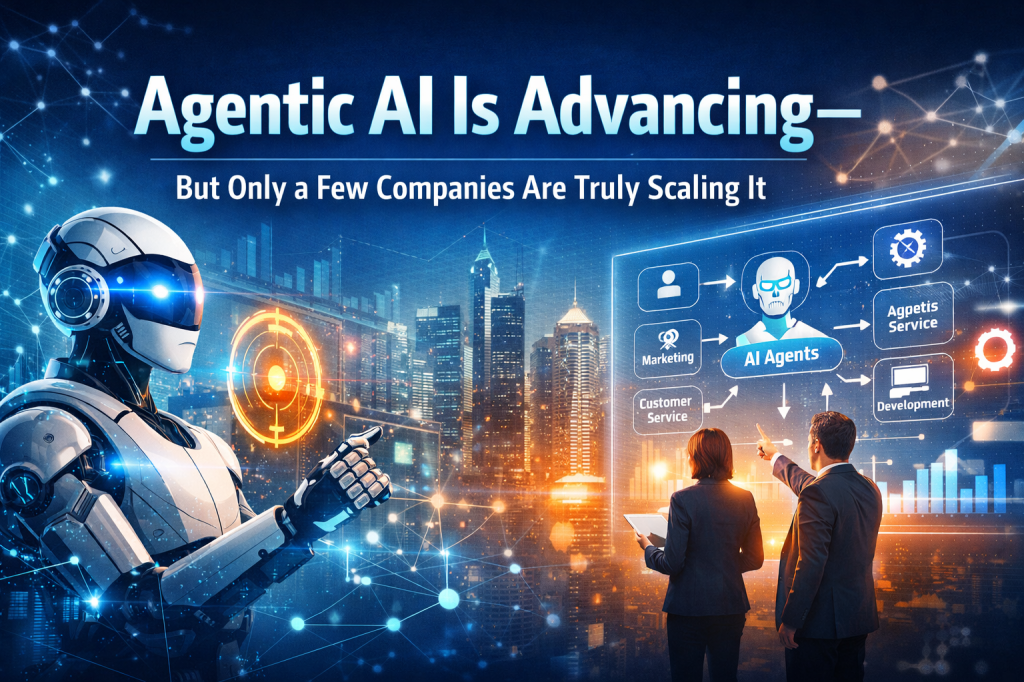 Agentic AI Is Advancing — But Only a Few Companies Are Truly Scaling&nbsp;It