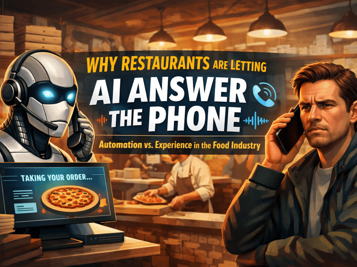 AI Is Taking the Phone at Pizza Shops — and Customers Are Not Always&nbsp;Happy