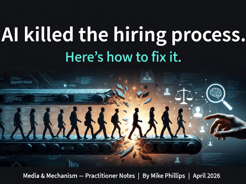 AI killed the hiring process. Here’s how to fix&nbsp;it.